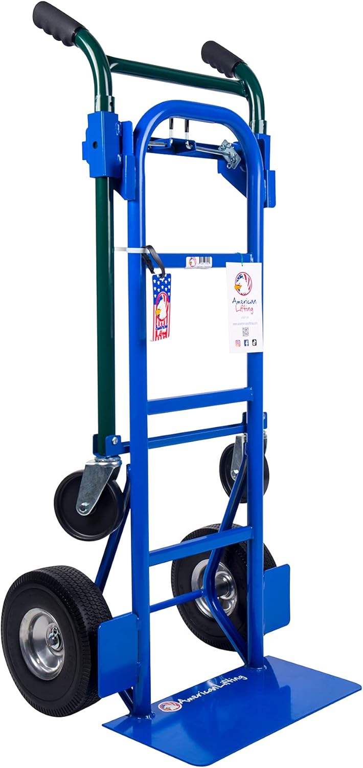Quick Change 4-in-1 Convertible Hand Truck & Cart