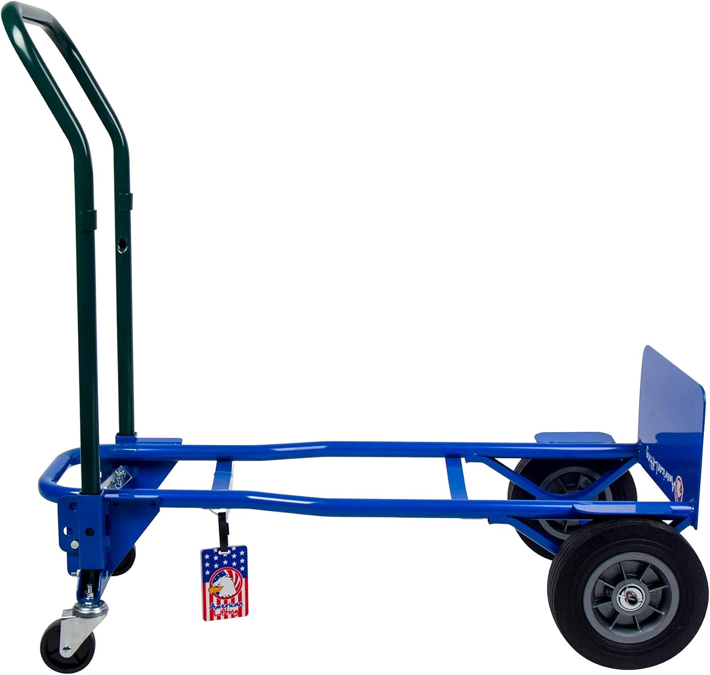 Multi-Position Incline 600 lb Capacity Hand Truck, Dolly and Cart (AL8600)