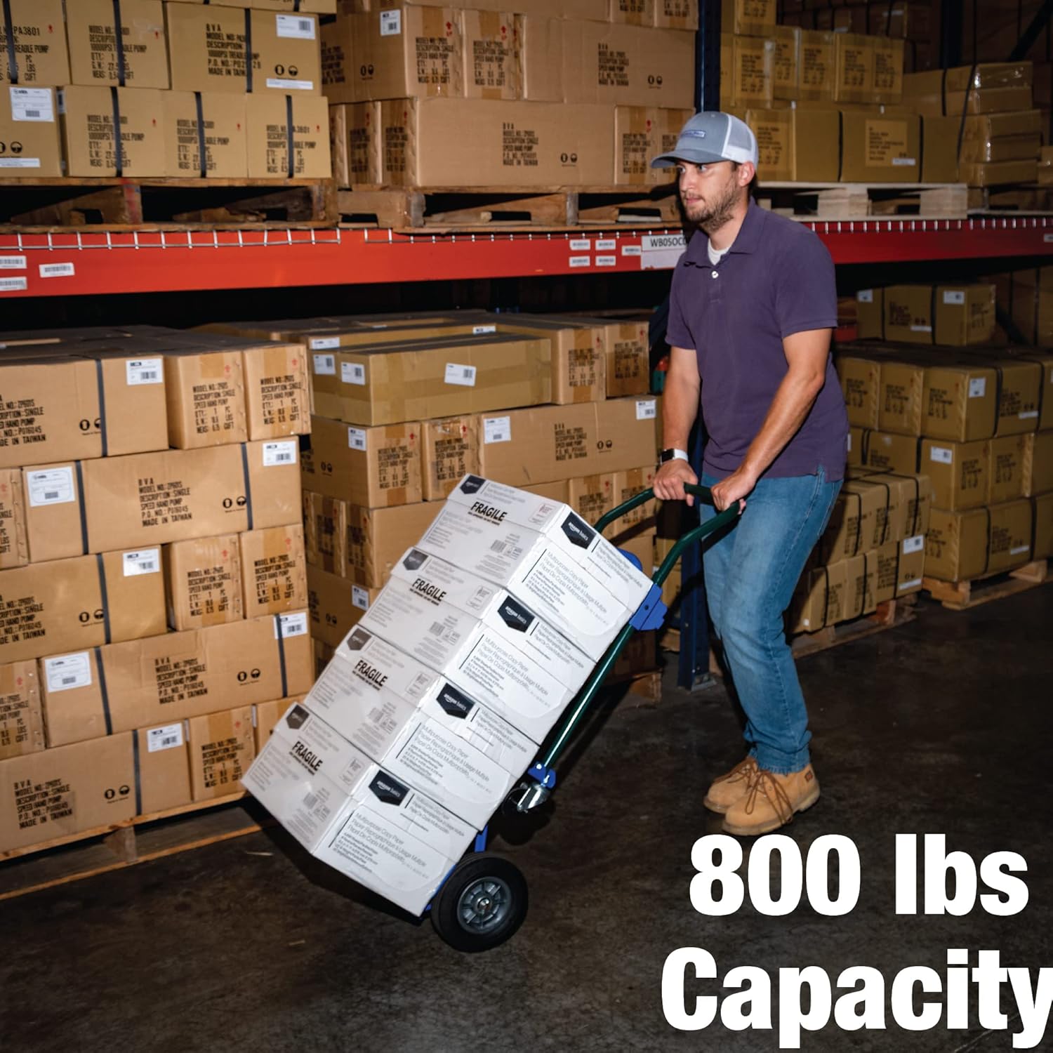800 lbs Quick Latch Hand Truck
