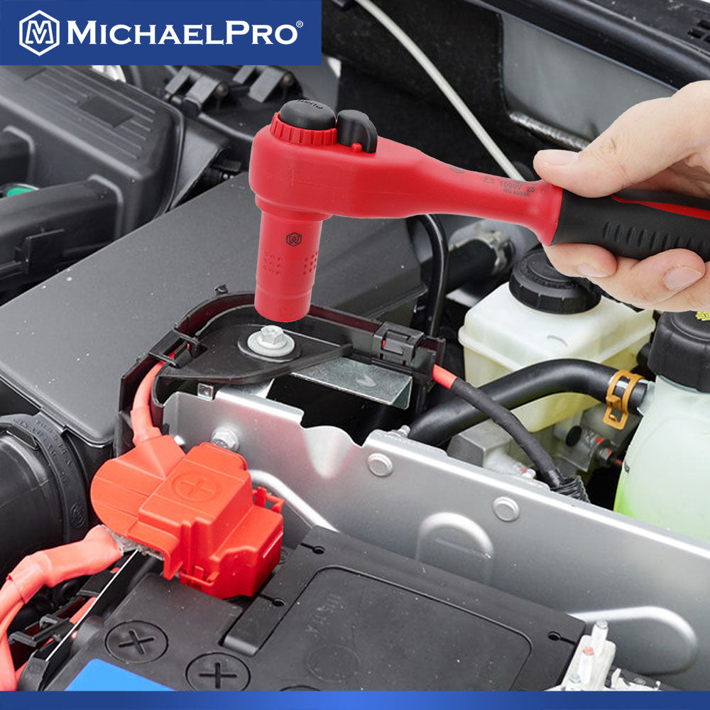 16-Piece 3/8" Drive VDE Insulated Socket Set (MP005047) - MichaelPro