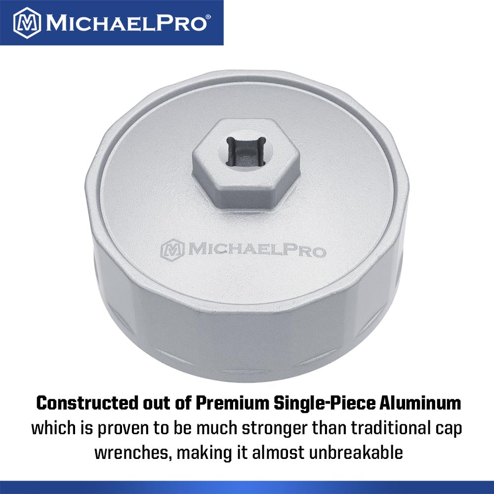 84.4mm Oil Filter Cap Wrench for Mercedes-Benz, Dodge and Jeep with 3.0L V6 Diesel Engines  (MP009099)