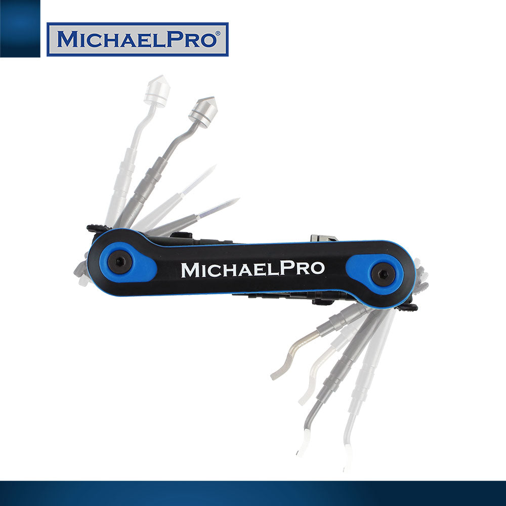 Universal 4-in-1 Deburring Tool Set with Multi Blades (MP009068) - MichaelPro