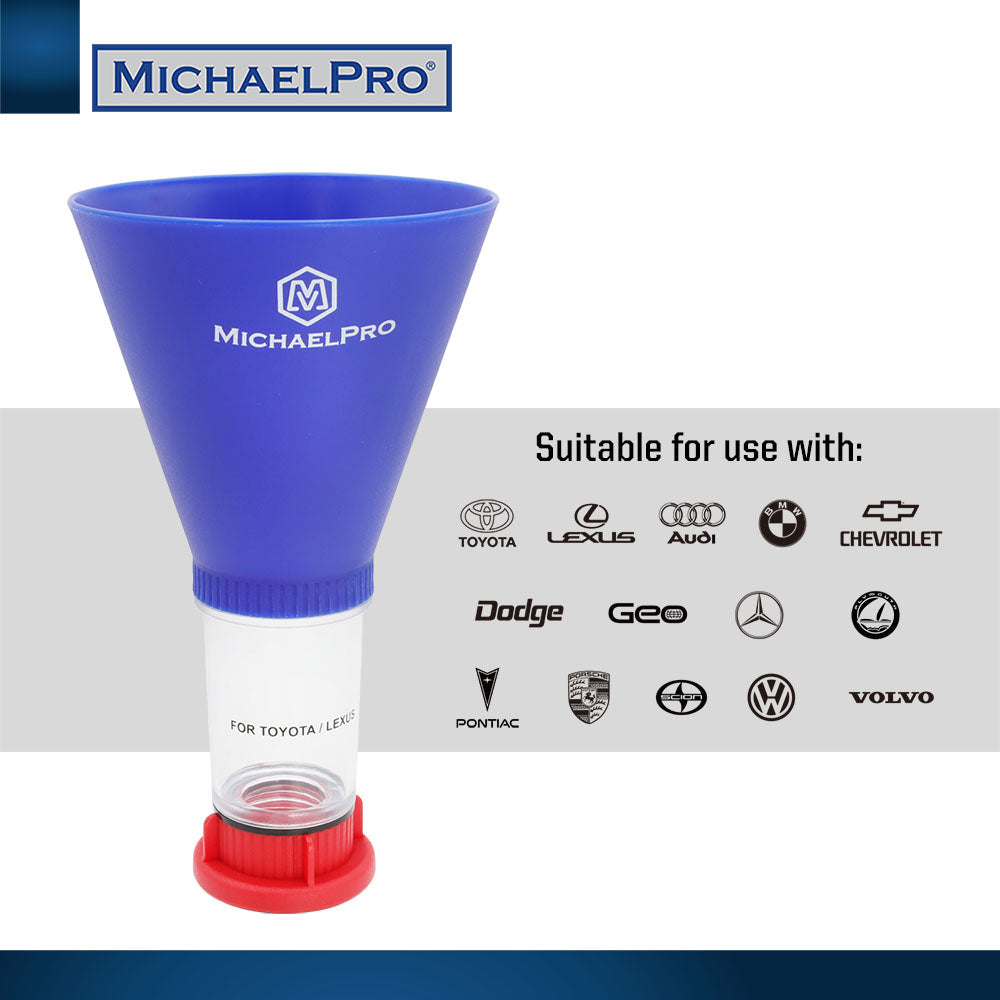 Spill-Free Oil Funnel for Toyota, Lexus (MP009075) - MichaelPro