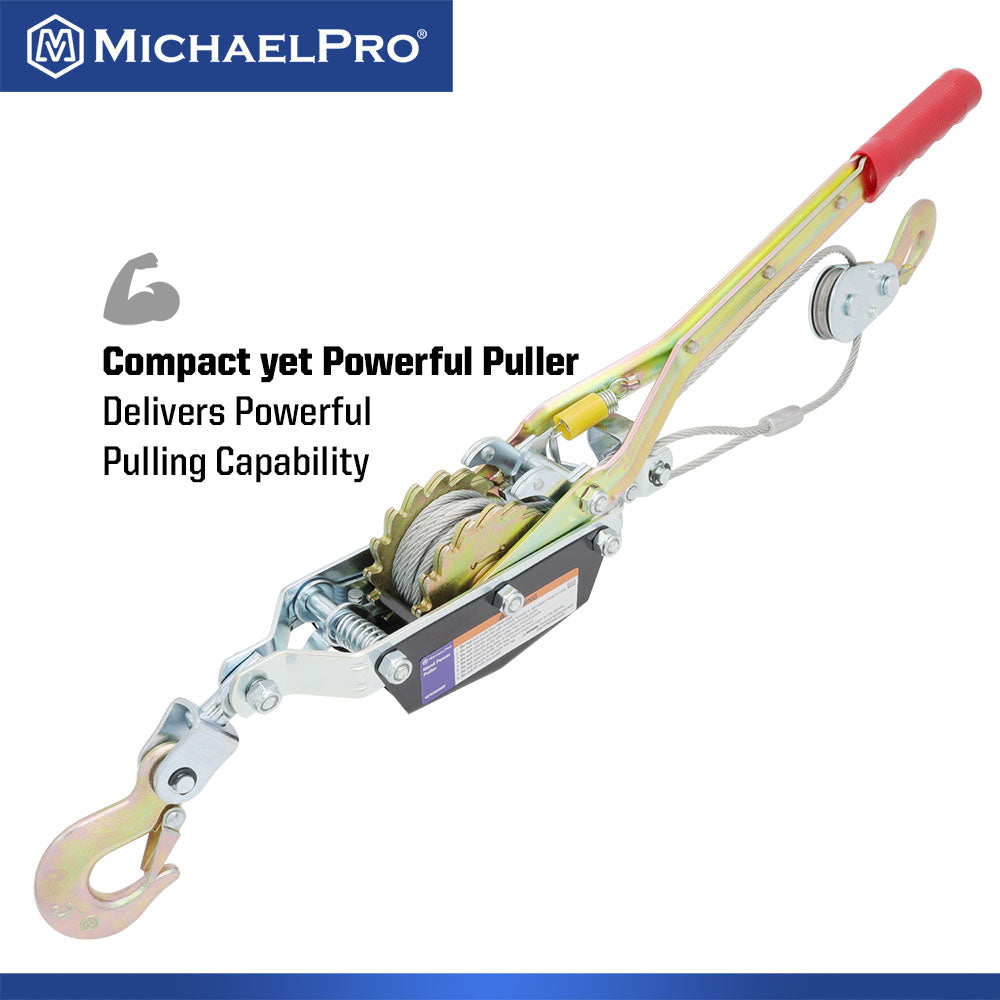 2-Ton Power Winch Puller, Double Gear (MP009088)