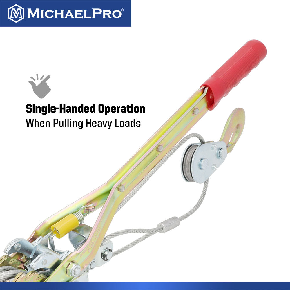 2-Ton Power Winch Puller, Double Gear (MP009088)