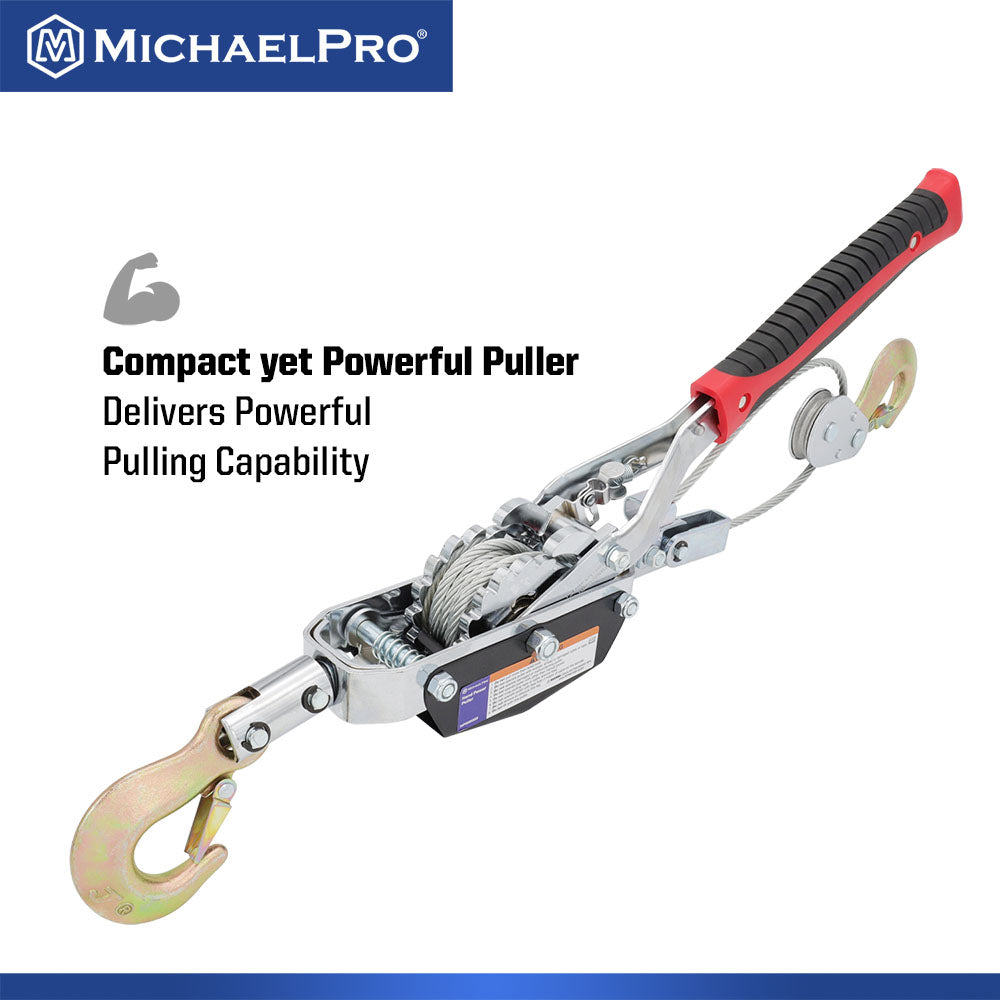 4-Ton Power Winch Puller, Double Gear (MP009089)