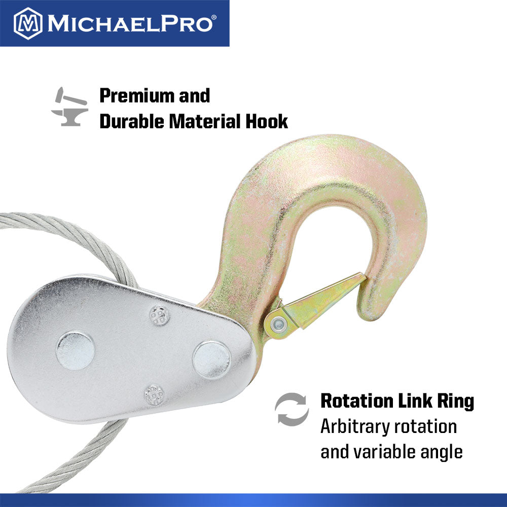 4-Ton Power Winch Puller, Double Gear (MP009089)