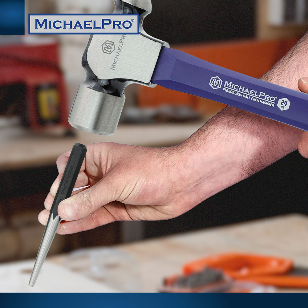 16-Piece Chisel and Punch Set, Heavy Duty (MP010030)