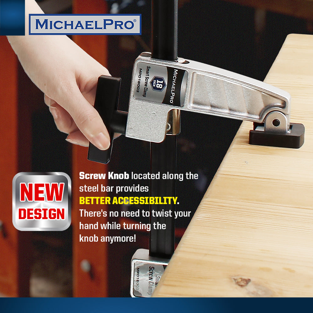 18-Inch Smart F Clamps (MP018003) - MichaelPro