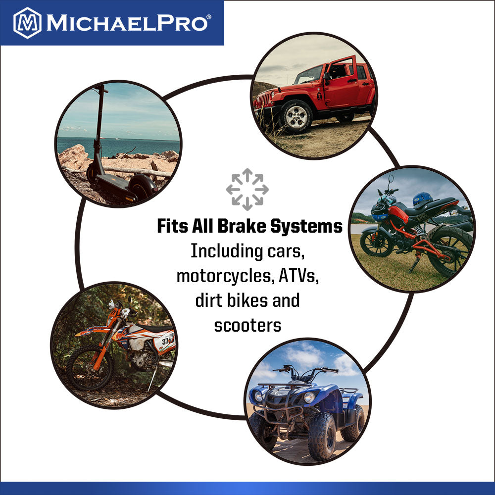 1000cc Manual Brake Bleeding Bottle (MP019006) - MichaelPro