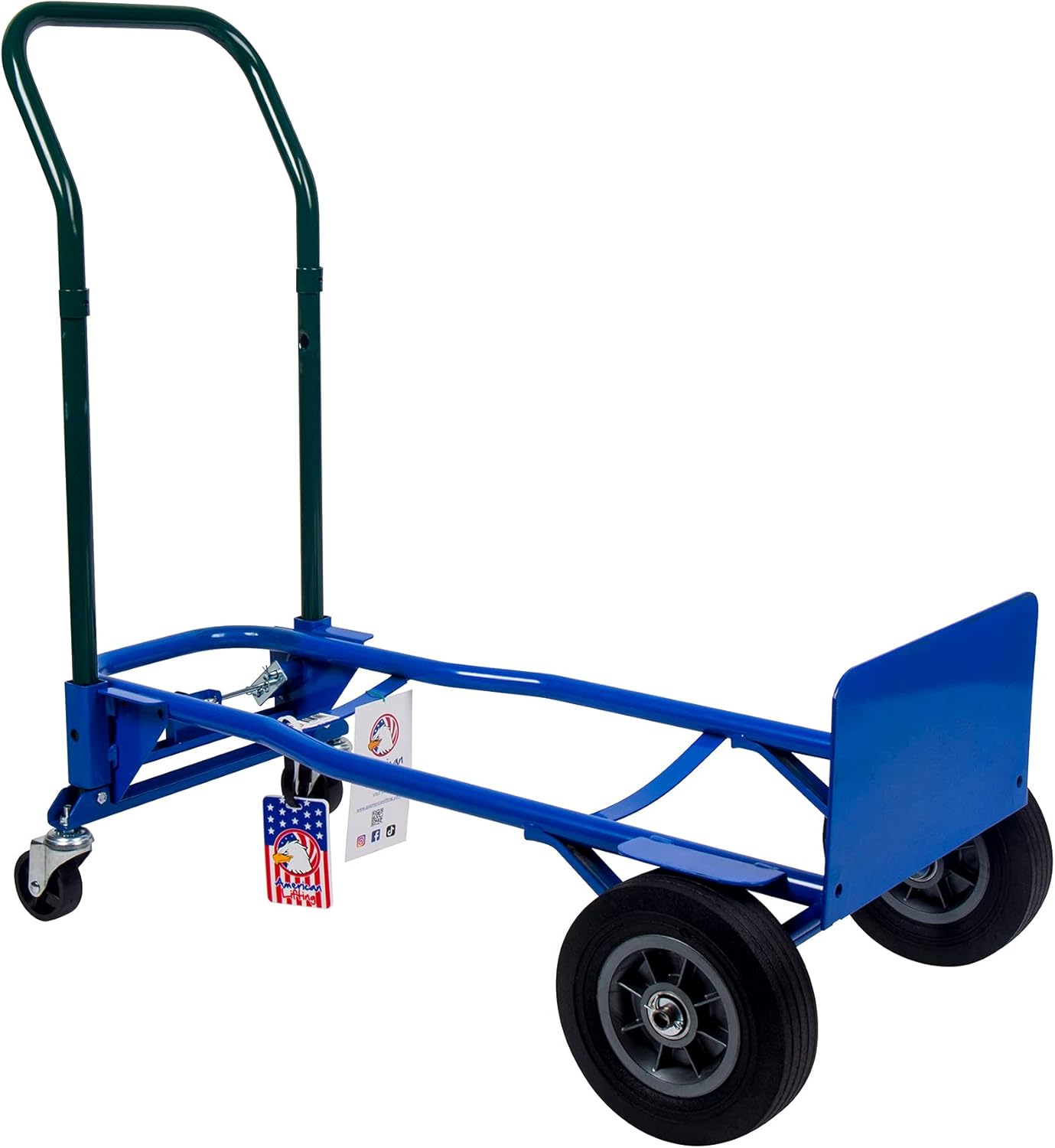 Multi-Position Incline 600 lb Capacity Hand Truck, Dolly and Cart