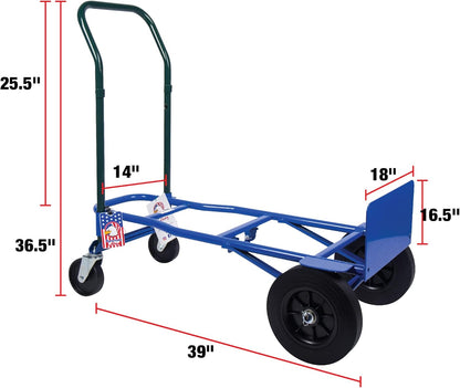 800 lbs Quick Latch Hand Truck (AL8801)