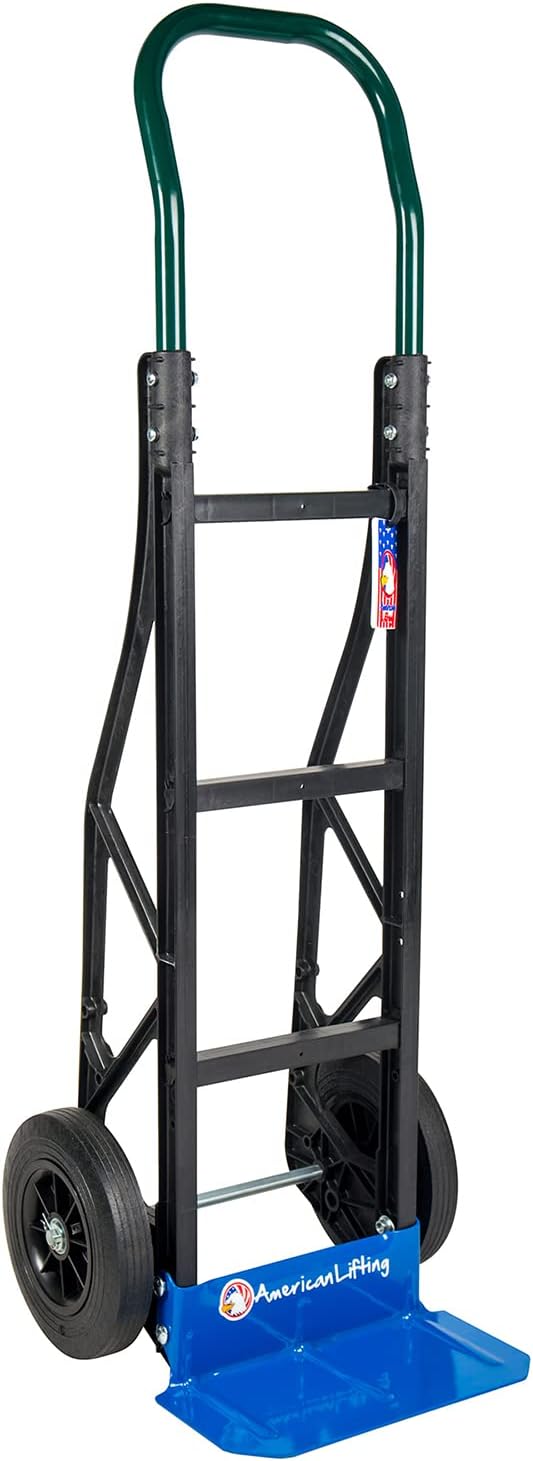 600 lb Capacity Ultra Lightweight Convertible Hand Truck & Dolly