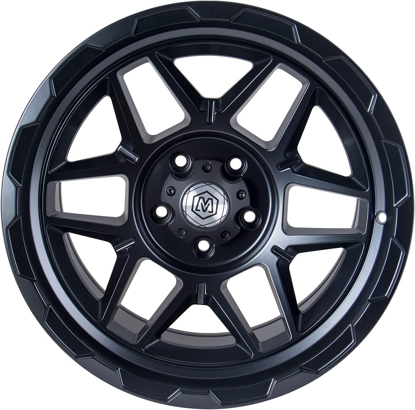 18 inch Aluminum Wheel - Compatible with Jeep Rubicon & More (MP020024)