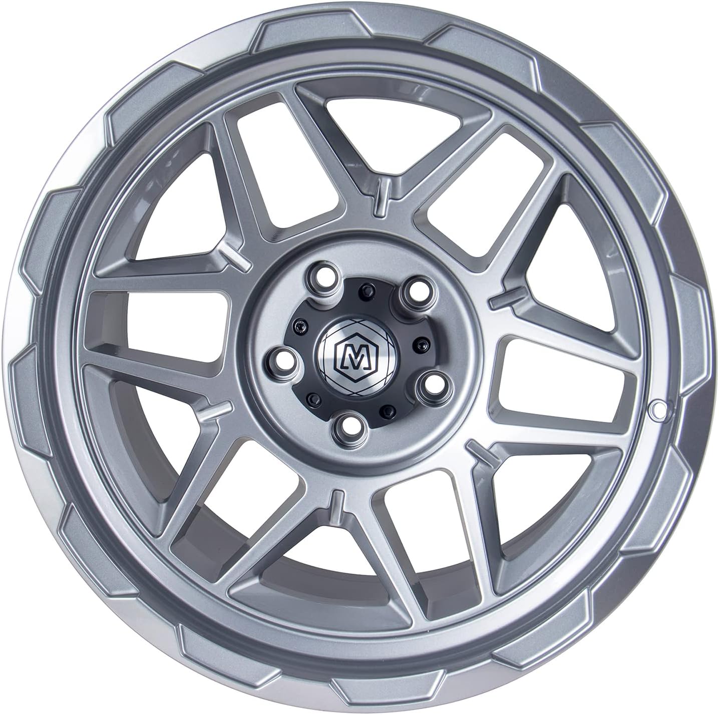 18 inch Aluminum Wheel - Compatible with Jeep Rubicon & More (MP020025)