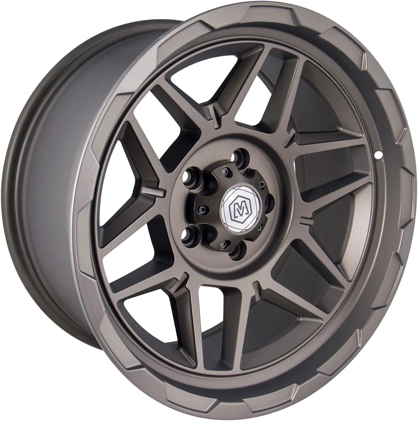 18 inch Aluminum Wheel - Compatible with Jeep Rubicon & More (MP020026)