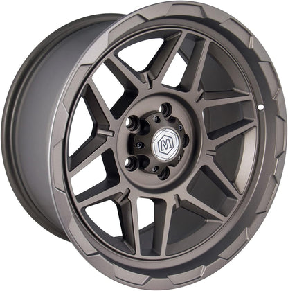 18 inch Aluminum Wheel - Compatible with Jeep Rubicon & More (MP020026)