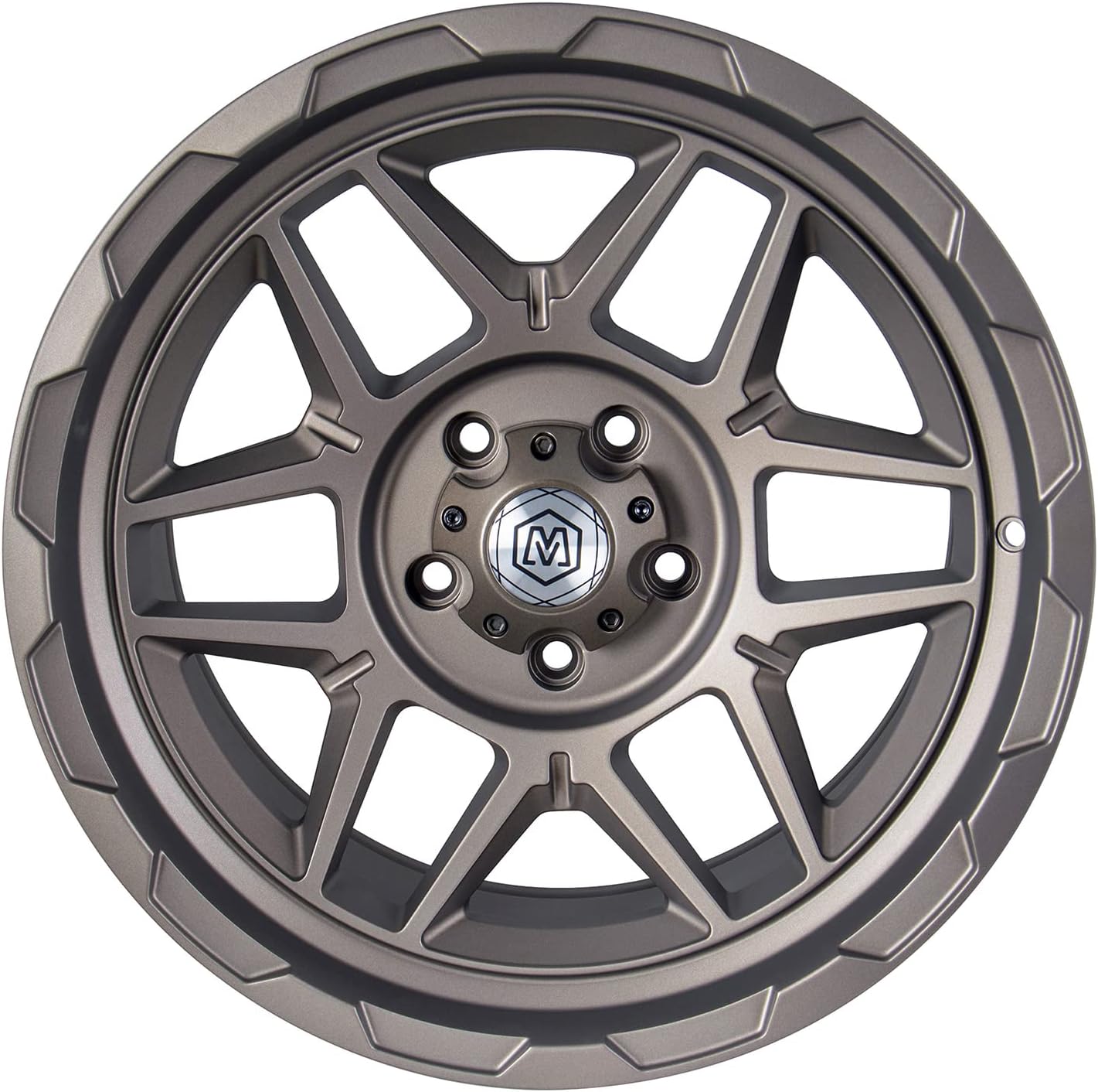 18 inch Aluminum Wheel - Compatible with Jeep Rubicon & More (MP020026)