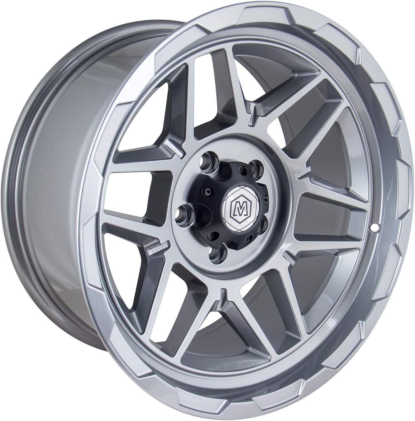 18 inch Aluminum Wheel - Compatible with Jeep Rubicon & More (MP020025)