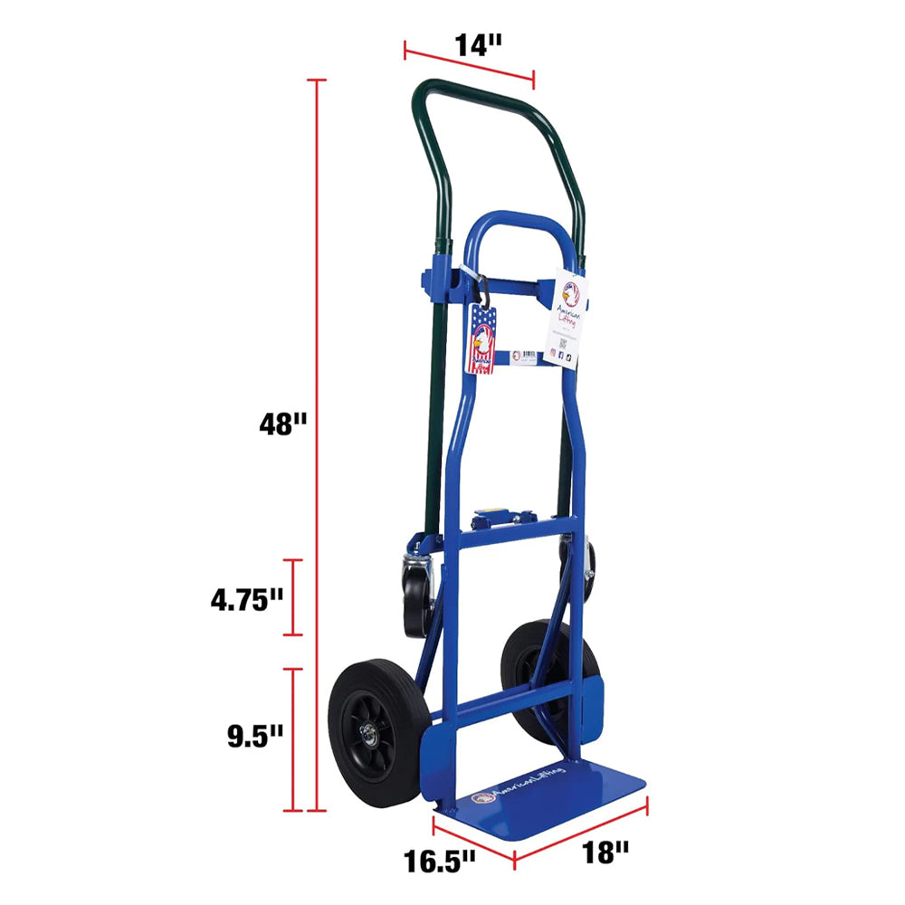 800 lbs Quick Latch Hand Truck (AL8801)