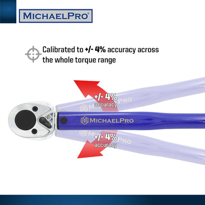 1/2" Drive Click Torque Wrench (MP001220 / MP001221) - MichaelPro