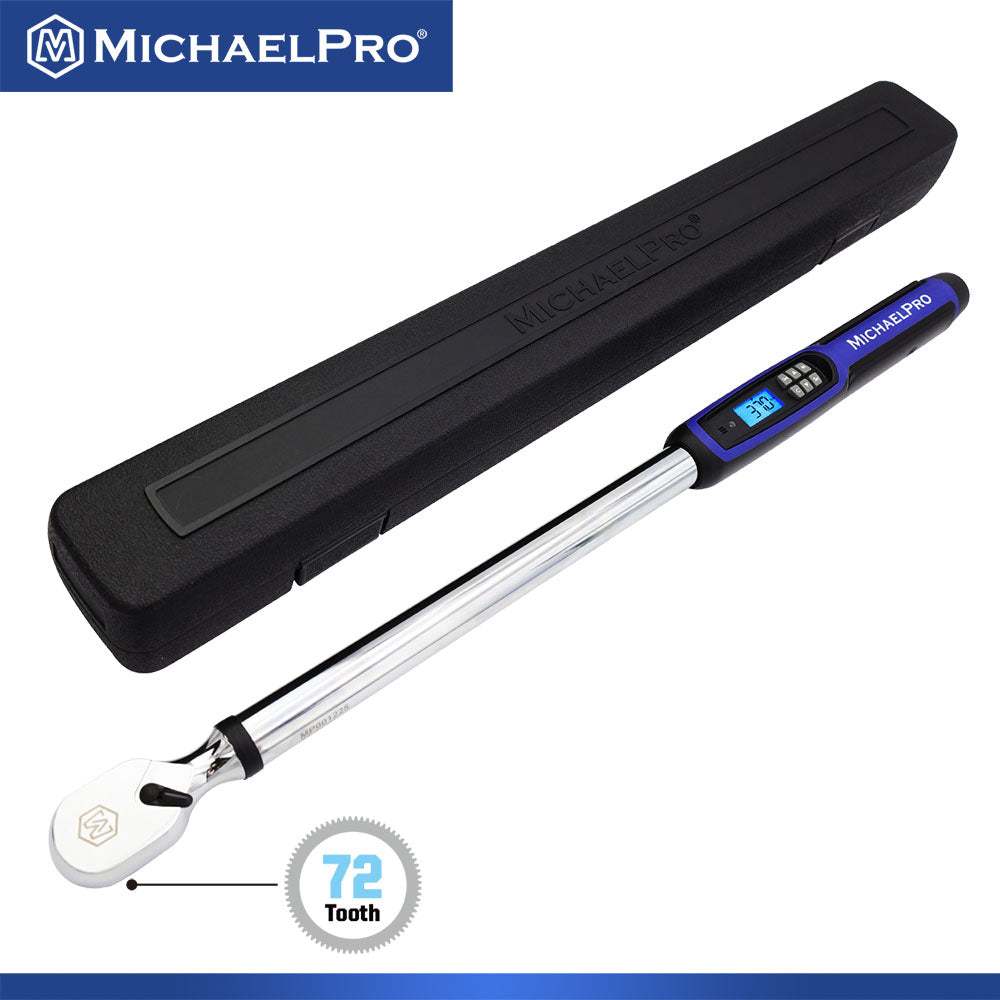 1/2" Drive Electronic Torque Wrench With Angle, 25 to 250 ft-lb (MP001225)