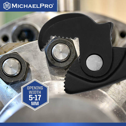 3/16” to 11/16" (5 to 17 mm) Dual Action Auto Size Adjusting Wrench (MP001229) - MichaelPro
