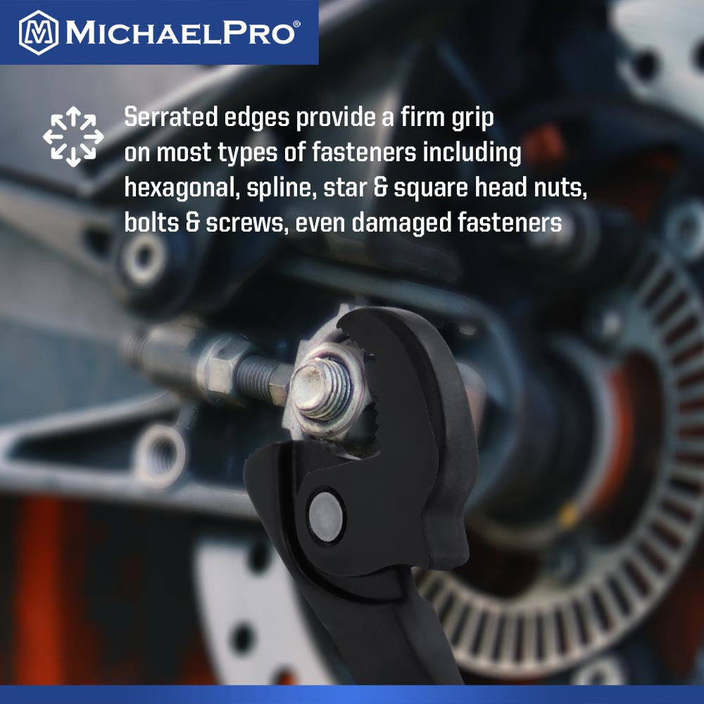 3/16” to 11/16" (5 to 17 mm) Dual Action Auto Size Adjusting Wrench (MP001229) - MichaelPro