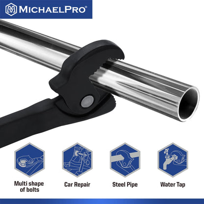 3/16” to 11/16" (5 to 17 mm) Dual Action Auto Size Adjusting Wrench (MP001229) - MichaelPro