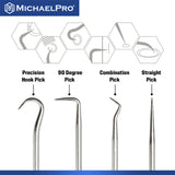 4-Piece Precision Hook and Pick Set (MP002037)