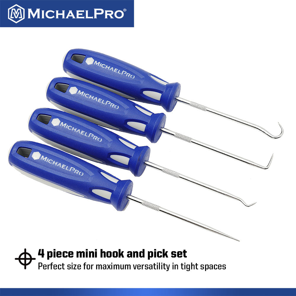 4-Piece Precision Hook and Pick Set (MP002037) – MichaelPro