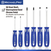 6-Piece Screwdriver Set, Phillips and Slotted Metric Screwdrivers (MP002041)