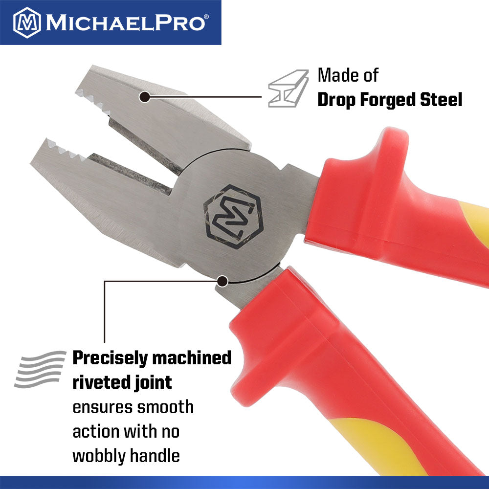 8-Inch Insulated Combination Plier (MP003066)