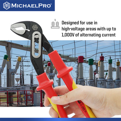 10-Inch Insulated Water Pump Plier (MP003068) - MichaelPro
