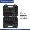 40-Piece 1/2" Drive Impact Socket Set In Standard SAE Sizes (MP005033)