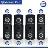 1/2" Drive 17 x 17.5mm Half Size Lug Nut Flip Socket (MP005054)