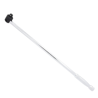 MichaelPro 1/2-Inch Drive Extension Breaker Bar with flexible head and knurled handle, Chrome Vanadium Steel.