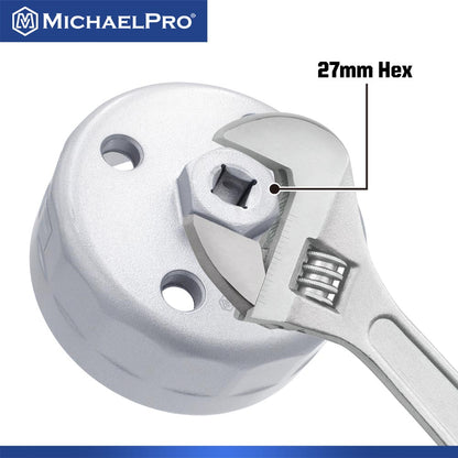 88.8mm Oil Filter Cap Wrench for Hyundai and Kia, 15 flutes (MP009097) - MichaelPro
