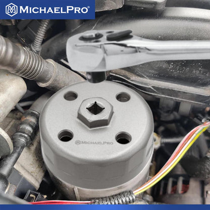 88.8mm Oil Filter Cap Wrench for Hyundai and Kia, 15 flutes (MP009097) - MichaelPro