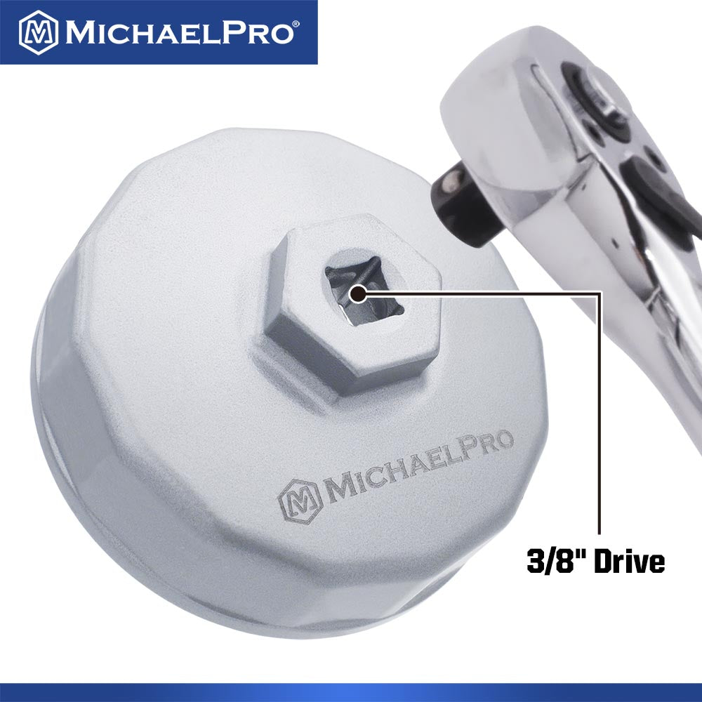 74.2mm Oil Filter Cap Wrench for Ford and Mazda, 14 flutes (MP009098)