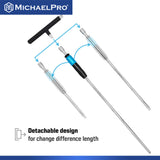 3-Piece 3/8" Drive 2 Way Speed Adjustable T Handle Wrench Set (MP009101)