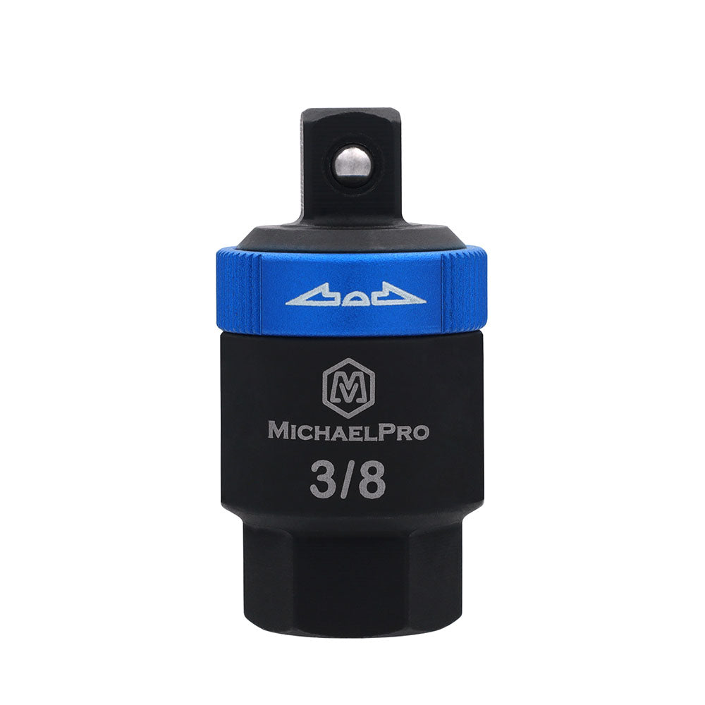 3/8" Drive Ratcheting Breaker Bar Adapter with Anodized Switch Collar (MP012024) - MichaelPro