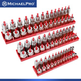 6-Piece Socket Tray for SAE and Metric Deep and Shallow Sockets (MP014037) - MichaelPro