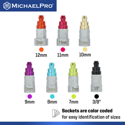 Mechanic’s Brake Bleeder Wrench Set (MP019003) - MichaelPro