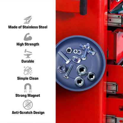 6-Inch Round Magnetic Tray (MPC014043) - MichaelPro