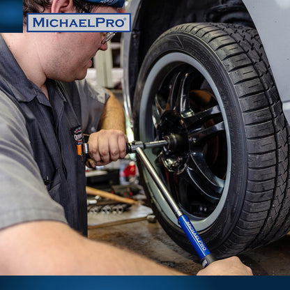 1/2-inch Drive Click Through Torque Wrench With Sockets (MP001002) - MichaelPro