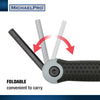 Folding Hex Key Allen Wrench Set in Standard SAE & Metric sizes (MP001007BW)