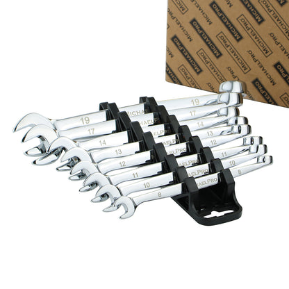 8-piece Combination Wrench Set in Metric Sizes (MP001015) - MichaelPro