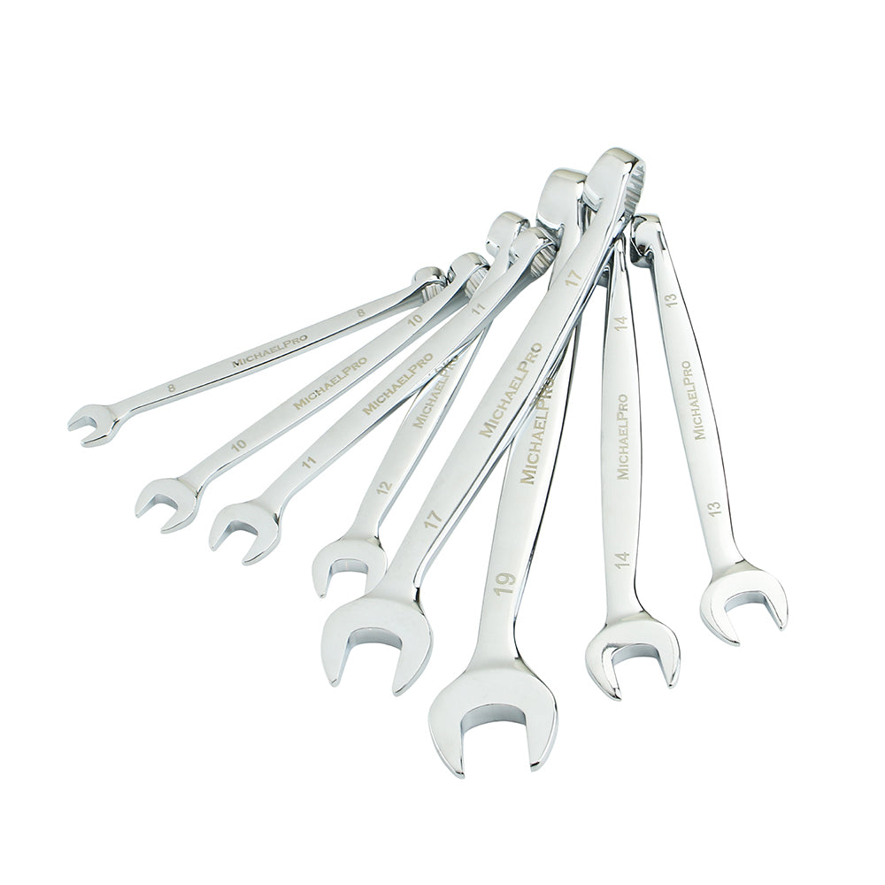 8-piece Combination Wrench Set in Metric Sizes (MP001015)