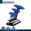 8-Piece T-Handle Ball End Allen Wrench Set in Metric Sizes with Storage Stand (MP001042)
